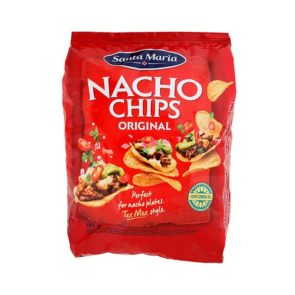 サンタマリア ナチョチップス 185g - ウィズメタックフーズ