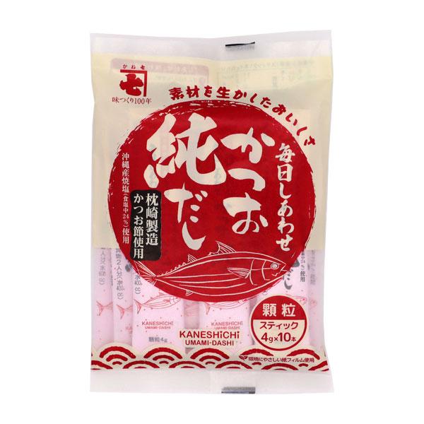 毎日しあわせ かつお純だし 4g×10本 - かね七