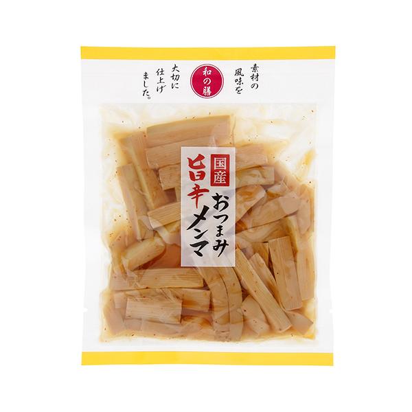 和の膳 国産おつまみ旨辛メンマ 90g - マルアイ食品