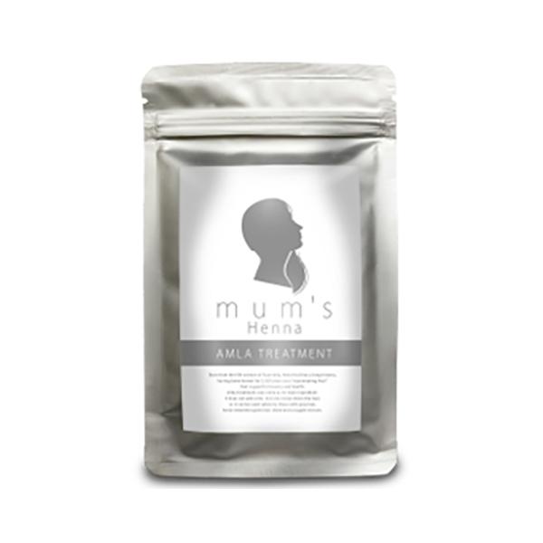 「Mum's　マムズアムラトリートメント　100g」は、アムラに含まれるポリフェノールやビタミン類などが、美しい肌・髪へ導きます。■メーカー　チームパワーソリューション■区分　化粧品/用途別/ヘアケア/ヘアカラー/ヘナ※こちらの商品は、メー...
