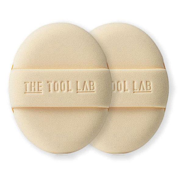 THE TOOL LAB カバーフィックスパフ OVAL 2枚入 - コジット ※メール便対応商品