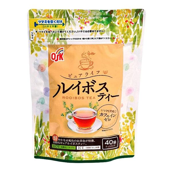 「小谷穀粉　ピュアライフルイボスティー　40袋」は、南アフリカ原産のアスパラサスリネアリス(学名)という植物から製造され、昔から健康茶として親しまれています。鮮やかな赤褐色で、やわらかな味わいのお茶に仕上げました。カフェインは含まれていない...