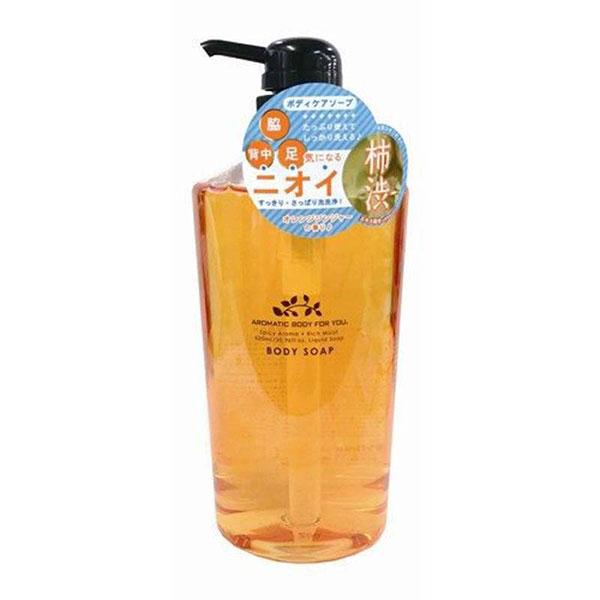 薬用アロマティックリキッドソープ 柿渋 620mL《医薬部外品》 - ペリカン石鹸