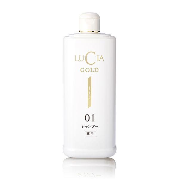 ルチア　薬用シャンプー 　ゴールド　345mL ルチア 薬用シャンプー ゴールド 345ml 《医薬部外品》 - : 健人ストア