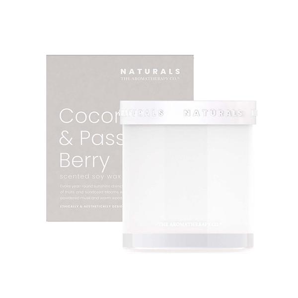 Naturals ナチュラルズ キャンドル ココナッツ＆パッションベリー 400g