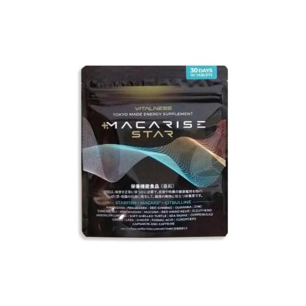 ■商品名：マカライズスター 30日分 90粒■お召し上がり方　1日3粒を目安に、水またはぬるま湯でお召し上がりください。■内容量：1袋90粒(30日分)