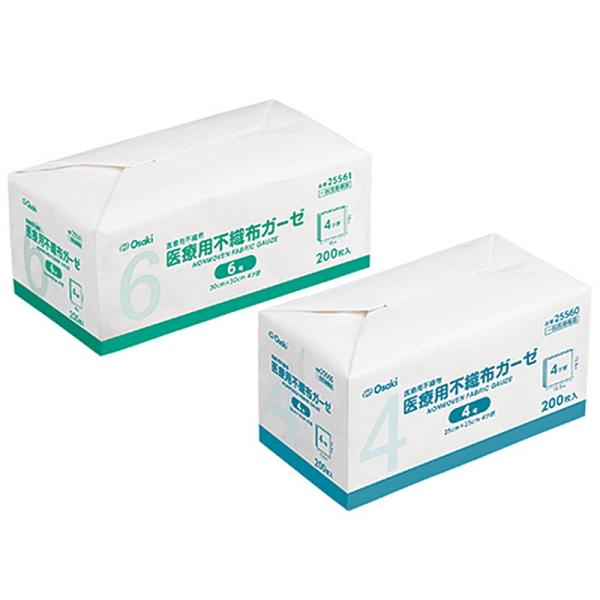 新品未開封 300枚 6袋 ハイゼガーゼ 不織布 MSGooDs】商品詳細：ハイゼガーゼ | 当日発送！ - 医療用品