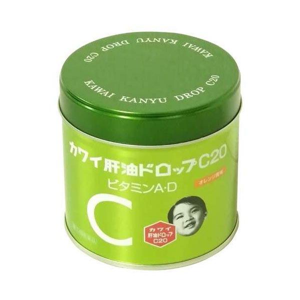 【指定第2類医薬品】カワイ肝油ドロップＣ２０　１８０粒