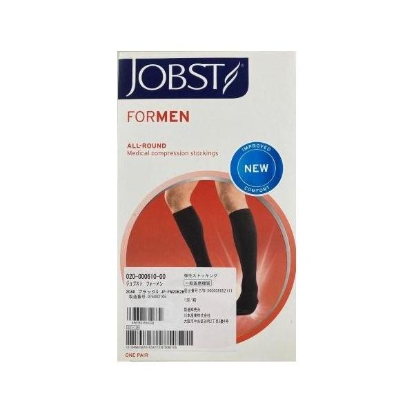ジョブスト　フォーメン３０ストッキング　ブラック　Ｍ　０２０−０００６３０−００　１足（つま先あり）