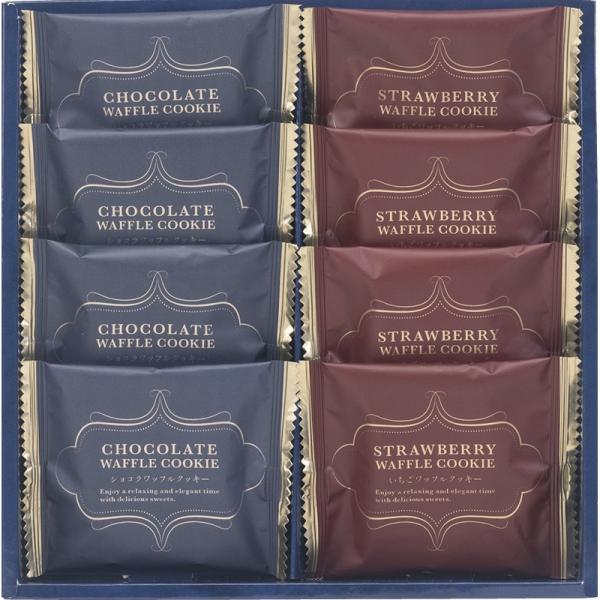 [Release date: February 20, 2024]サクサク食感のワッフルクッキーにホワイトチョコクリームを詰めた風味豊かなショコラワッフルクッキーといちごチョコクリームを詰めたいちごワッフルクッキーの詰合せです。【さまざまな...