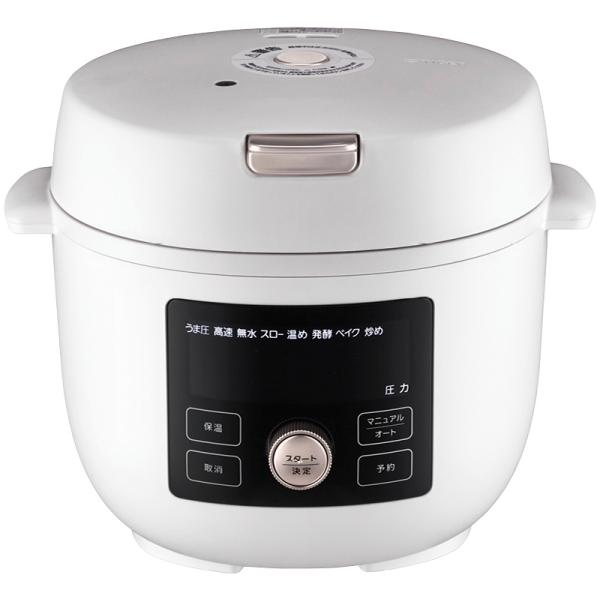 [Release date: March 13, 2025]材料を入れてボタンを押すだけ、3ステップで簡単クッキング。1台10役！選べる調理レパートリー。オート、マニュアルの選べる2つのモード。おいしさと時短にこだわった「うま圧」調理。料理...