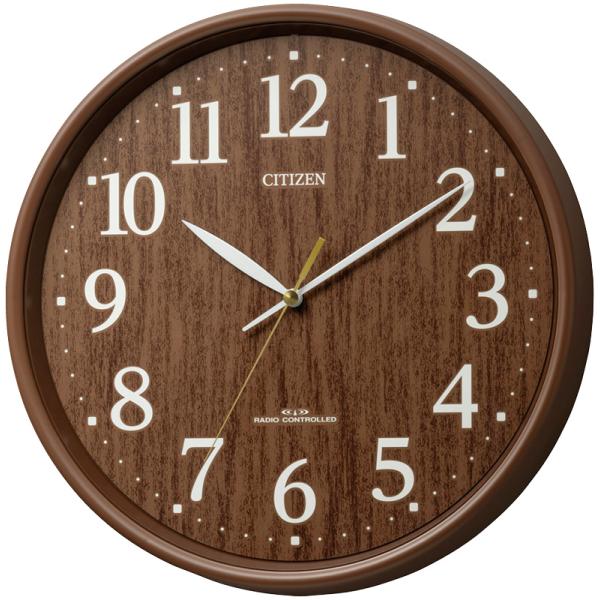 鐘付き シチズン掛け時計 シチズン 電波掛時計 暗所自動点灯機能 4MYA36-006 | イオン