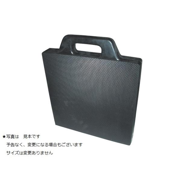 アウトリガーゴム アウトリガーベース ジャッキベース ゴム製敷板 355×355×t25（薄型