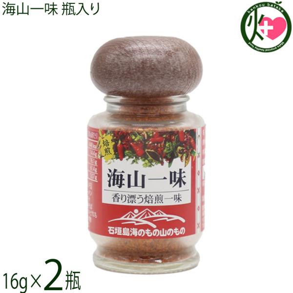 海山一味 瓶入 16g×2個 海のもの山のもの 沖縄