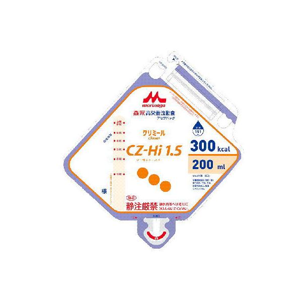 森永乳業 CZ−Hi1.5 アセプバッグ 200mL×20 CZ-HI クリニコ