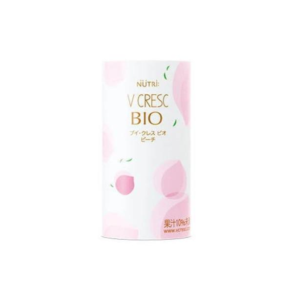 ブイクレス BIO（ビオ） ピーチ　125mL×30本/ケース V CRESC ブイ・クレス　送料無料(一部地域除く) ■メーカー名：ニュートリー株式会社1日1本でしっかり微量栄養素補給12種類のビタミンと亜鉛、セレンなどのミネラルを配合し...