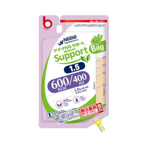 Nestle Health Science アイソカルサポート 1.5Bag 600K 400mL×18