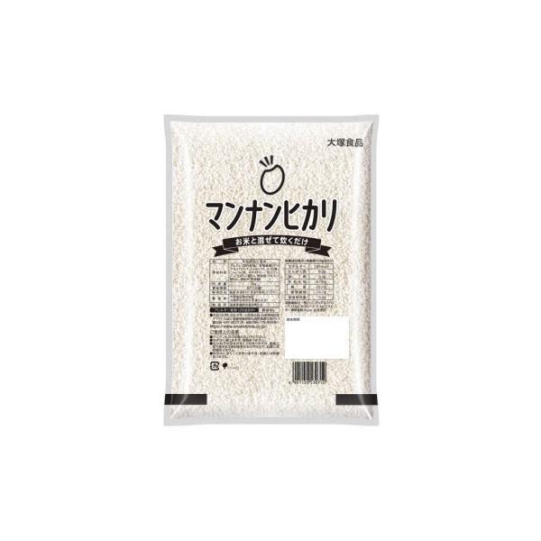 ■メーカー：大塚食品株式会社こんにゃく生まれの米粒状加工食品。お米と混ぜて炊くだけ。毎日のごはんで無理なく糖質・カロリーコントロール。さらにもちもち食感になりました！普通のごはんに比べて30％※糖質・カロリーカット。食物繊維は1膳（150g...