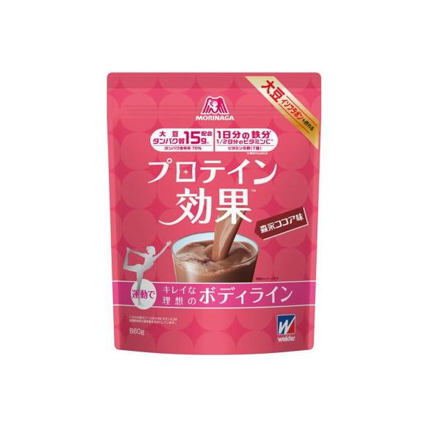 森永製菓 リニューアル ウイダー プロテイン効果 森永ココア味 660g