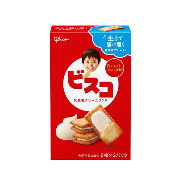 グリコ（glico） ビスコ 5枚×3パック : 健康デパート.com - 通販