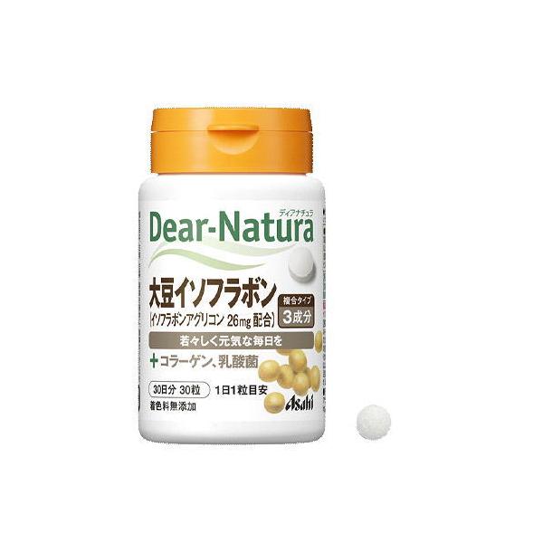 予告なく、パッケージがリニューアルになる場合がございます。◎大豆の胚芽に多く含まれるイソフラボンと、コラーゲン、乳酸菌を配合。◎こんな方におすすめです若々しい毎日を送りたい方◎食生活は、主食、主菜、副菜を基本に、食事のバランスを。