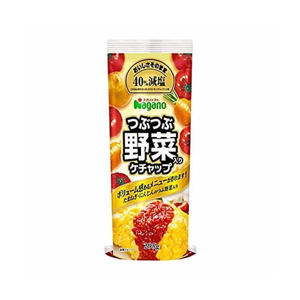 [ナガノトマト]つぶつぶ野菜入りケチャップ 295g
