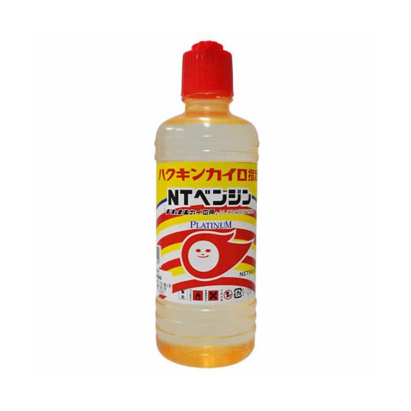 ●ハクキンカイロ指定 NTベンジン 500ml カイロ用ベンジンの商品詳細●「火付き」、「持続時間」などハクキンカイロに最適な品質のカイロ用燃料です。さらに安心してお使いいただけるよう、高度な精製を行って不純物を取り除いています。●毎日使う...