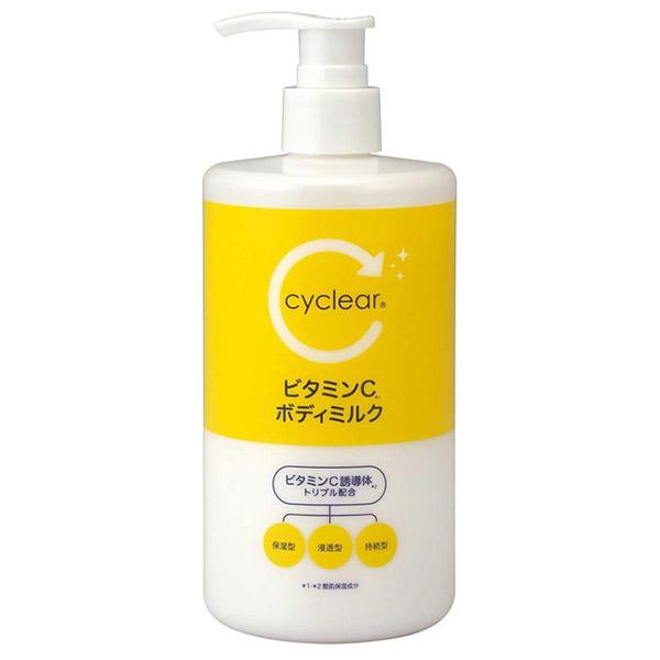 熊野油脂 [熊野油脂]cyclear サイクリア ビタミンC ボディミルク 400ml