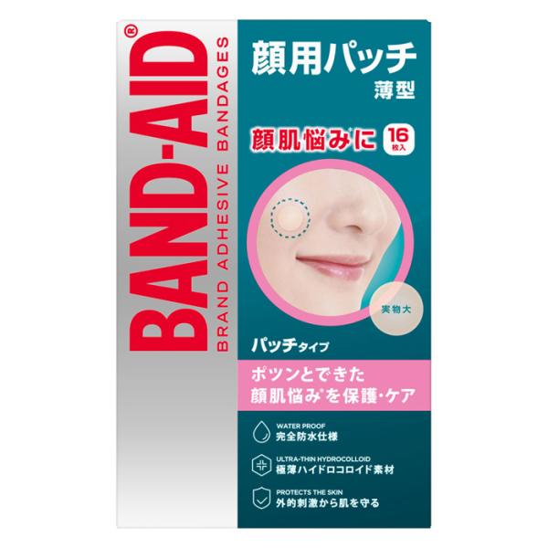 BANDーAID（バンドエイド） [Kenvue]バンドエイド 顔用パッチ 16枚入