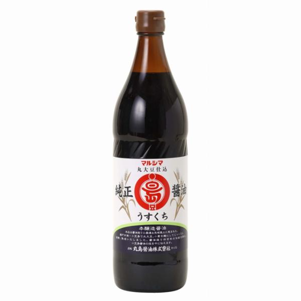 他サイト： 丸島醤油 純正醤油 うすくち 900ml(淡口醤油 薄口 国産)の商品画像