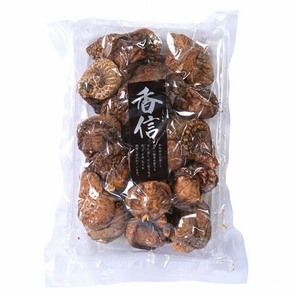 ●九州産(大分県産・熊本県産)原木椎茸です。普段使いに大変便利な香信椎茸、水戻りも早くいろいろなお料理にお使いいただけます。