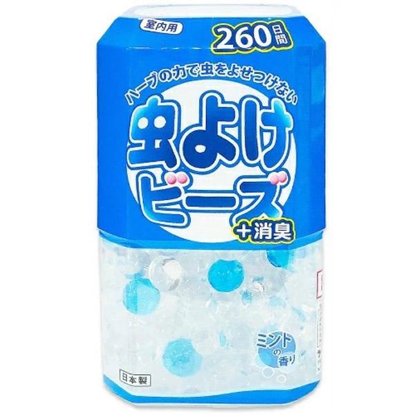 ●ハーブ（レモンユーカリ）由来の虫よけ成分でイヤな虫をよせつけない。●ほのかな香り+植物生まれの消臭成分配合で快適な空間に。●安定した容器で倒れにくい。●殺虫剤不使用。●効果は約260日間持続します。(使用環境により異なります。)