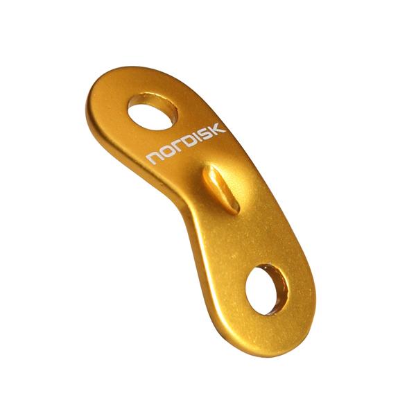 ●サイズ40mm、穴5mmのテント用スライダー●素材は軽量なアルミ製●重量、3g●10個セット