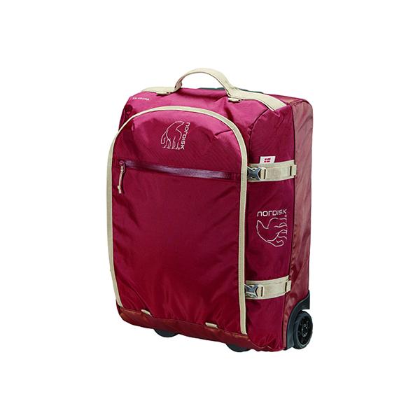 【国内正規品】NORDISK ノルディスク Verran 45 Wheeled Duffel Burnt Red (ヴェラン ベラン 45L ホイールダッフルバッグ レッド[133102] kenko-ex2_1178-5703384083755