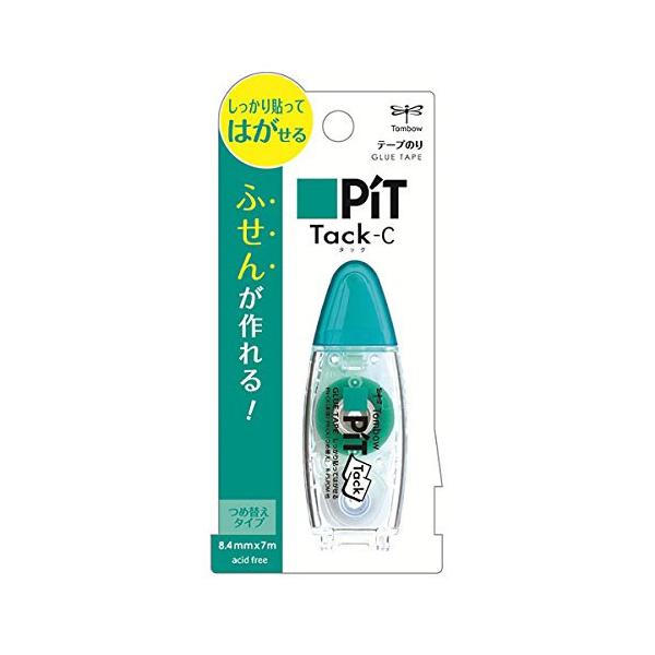 他サイト： トンボ鉛筆 テープのり ピット タックC スタンダード (ゆうパケット配送対象)の商品画像