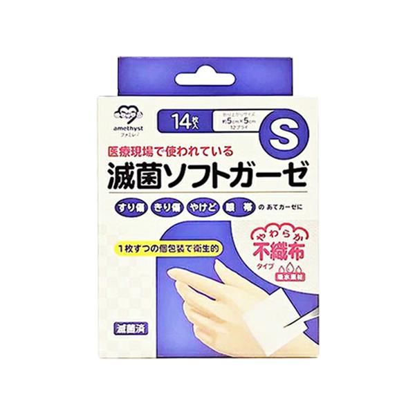 ●不織布(ふしょくふ)タイプの処置用滅菌ガーゼ●医療現場でも実績のある不織布ガーゼを使用しています。●吸収性にすぐれており、やわらかくやさしい肌触りの不織布を使用しています。●滅菌済で１枚ずつ個包装されていますので清潔にお使いいただけます。
