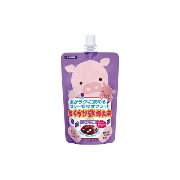 ●医薬品をゼリーで包んで飲み下しを容易にします。●医薬品の味や臭いをしっかりマスキングします。●医薬品に影響しないので安心です。●離乳中期からご使用できます。●ローカロリー・ノンシュガー●無果汁見えにくくなる、ゼリー状のオブラート