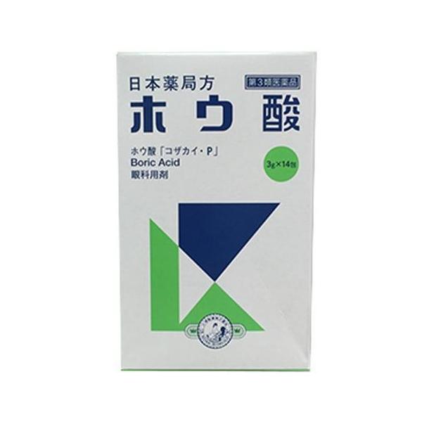 【ゆうパケット配送対象】 【第3類医薬品】小堺製薬 ホウ酸「コザカイ・P」 3g×14包(ポスト投函 追跡ありメール便)