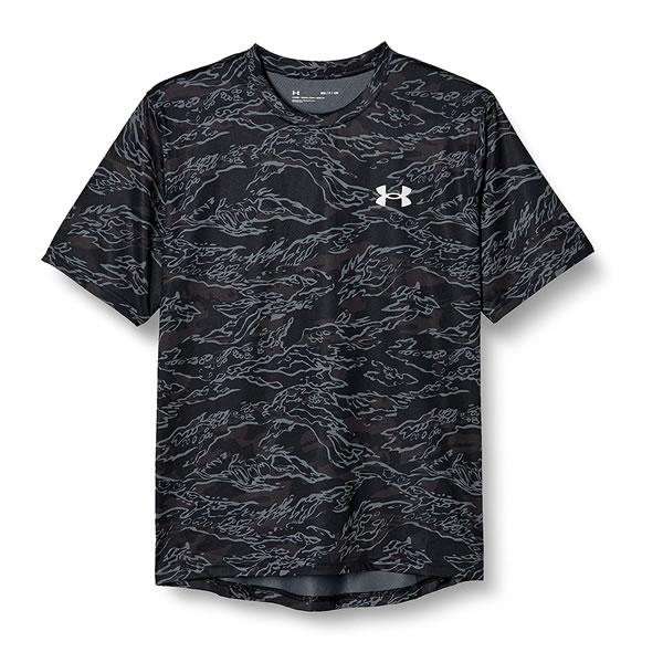 【ゆうパケット配送対象】UNDER ARMOUR アンダーアーマー メンズ Tシャツ ルーズフィット ブラック UA VENT SS PRINTED  1371905