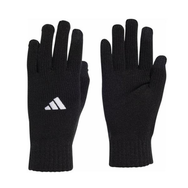 ●このアディダス ティロ リーグ サッカーグローブは、ソフトなニット素材とリブ仕上げのカフが手にフィットし、快適な着用感をもたらす。●指先はタッチパネル対応だから、いつでも最新のスコアを確認できる。