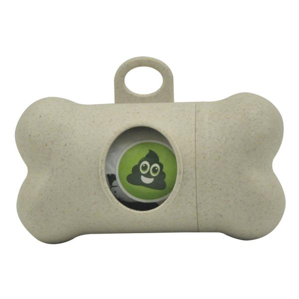 ●おしゃれでかわいくて、さらに環境にも配慮したECOなエチケットバッグディスペンサーです！●バンブー素材の製品は丈夫で長くお使いいただけます。●シンプルな骨型のデザインでお散歩バッグやリュックなどカバンに付けていてもかわいいです。●詰め替え...