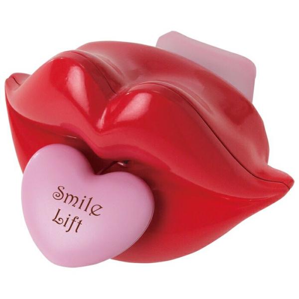 表情筋を鍛える！くわえるだけのエクササイズ♪気になるほうれい線やほほのたるみなど、くわえるだけのエクササイズ！ハート部分を引っ張って話せば、ブルブル振動して、表情筋を鍛える。1日3回×３セットの簡単エクササイズ！ピンクとレッドの可愛い見た目...