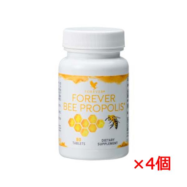 4個セット】フォーエバー ビープロポリス 80粒×4コ [ミツバチ製品](FLP 