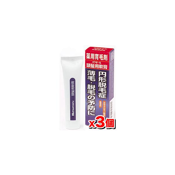 育毛剤 ハツモール 頭髪用軟膏 強力ベハールングS 25g 医薬部外