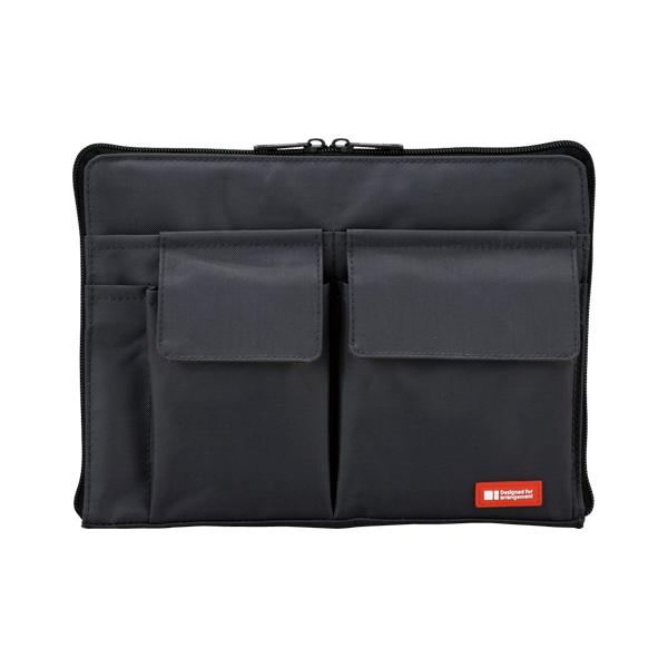 ●大きくコの字に開くメインポケット●すぐに取り出せて便利●便利なペンポケット●クッション入りで落としても安心