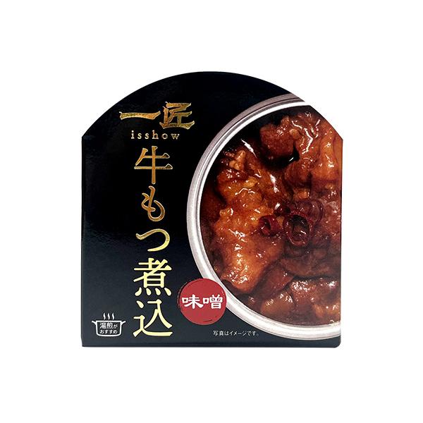 STIフードホールディングス 一匠 牛もつ煮込み 110g x1個(缶詰