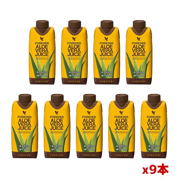 フォーエバー アロエ 330ml x 9本(保存料・化学合成物質未使用 フォーエバー アロエ 330ml x 9本(保存料・化学合成物質未使用