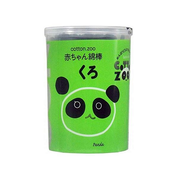 ●めんぼうどうぶつえんシリーズ 赤ちゃん綿棒 くろの商品詳細●水滴型で使いやすい。●綿球が黒。●赤ちゃんの鼻や耳のケアに適したスリムタイプ。