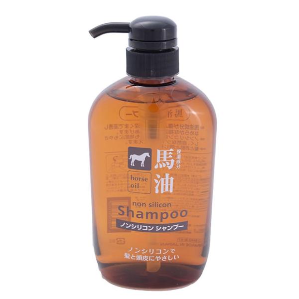 他サイト： 熊野油脂 馬油 ノンシリコンシャンプー 600mLの商品画像