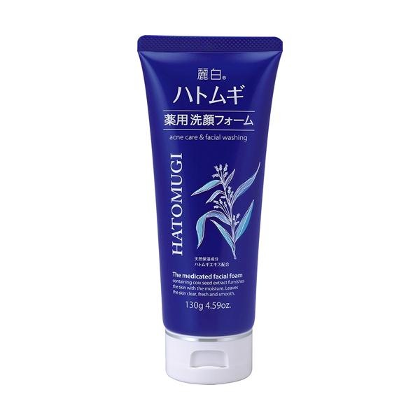 熊野油脂 麗白 ハトムギ 薬用洗顔フォーム130g : ケンコーエクスプレス